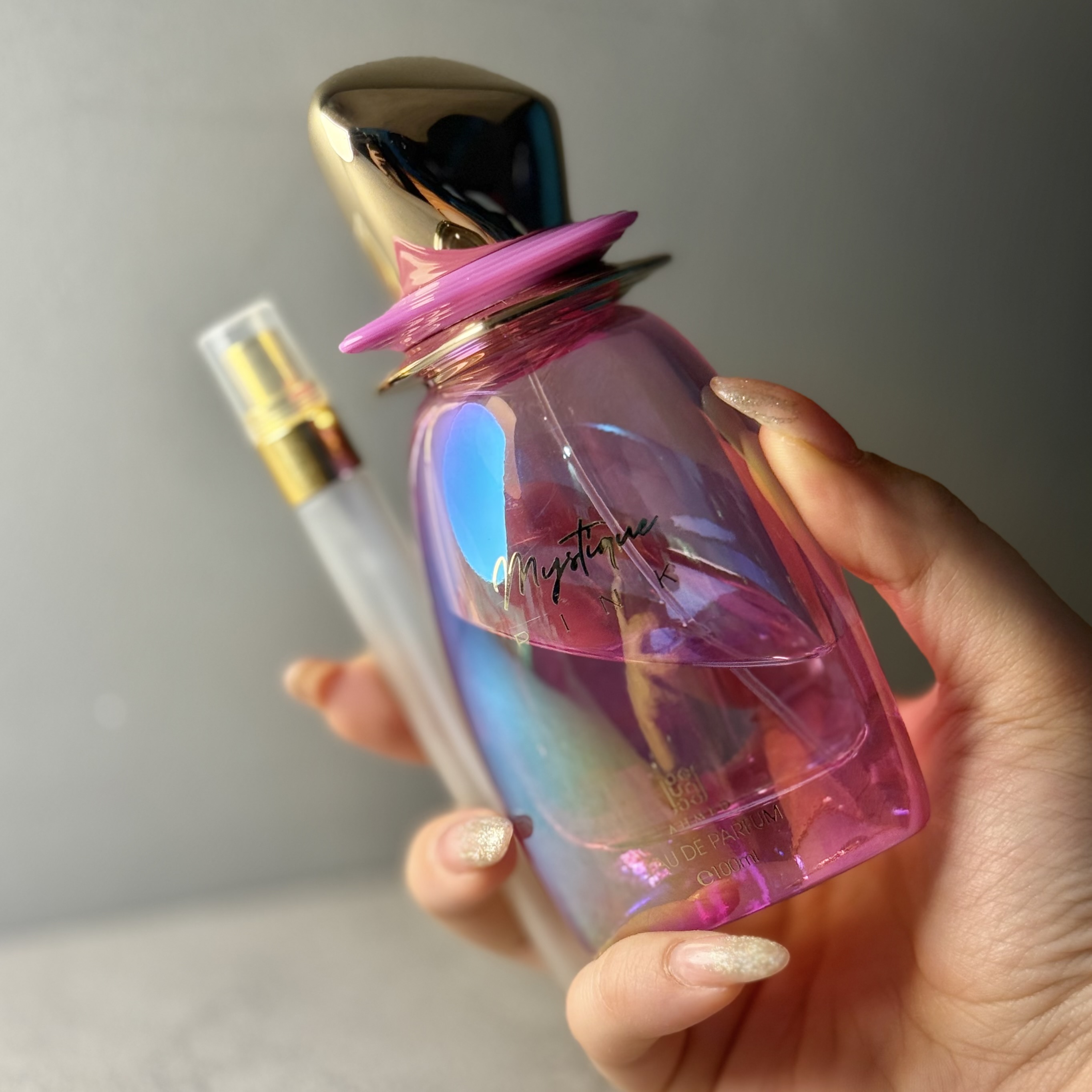 عطر / ادکلن اماراتی میستیک پینک شرکت احمدمغربی (دکانت/آکبند)