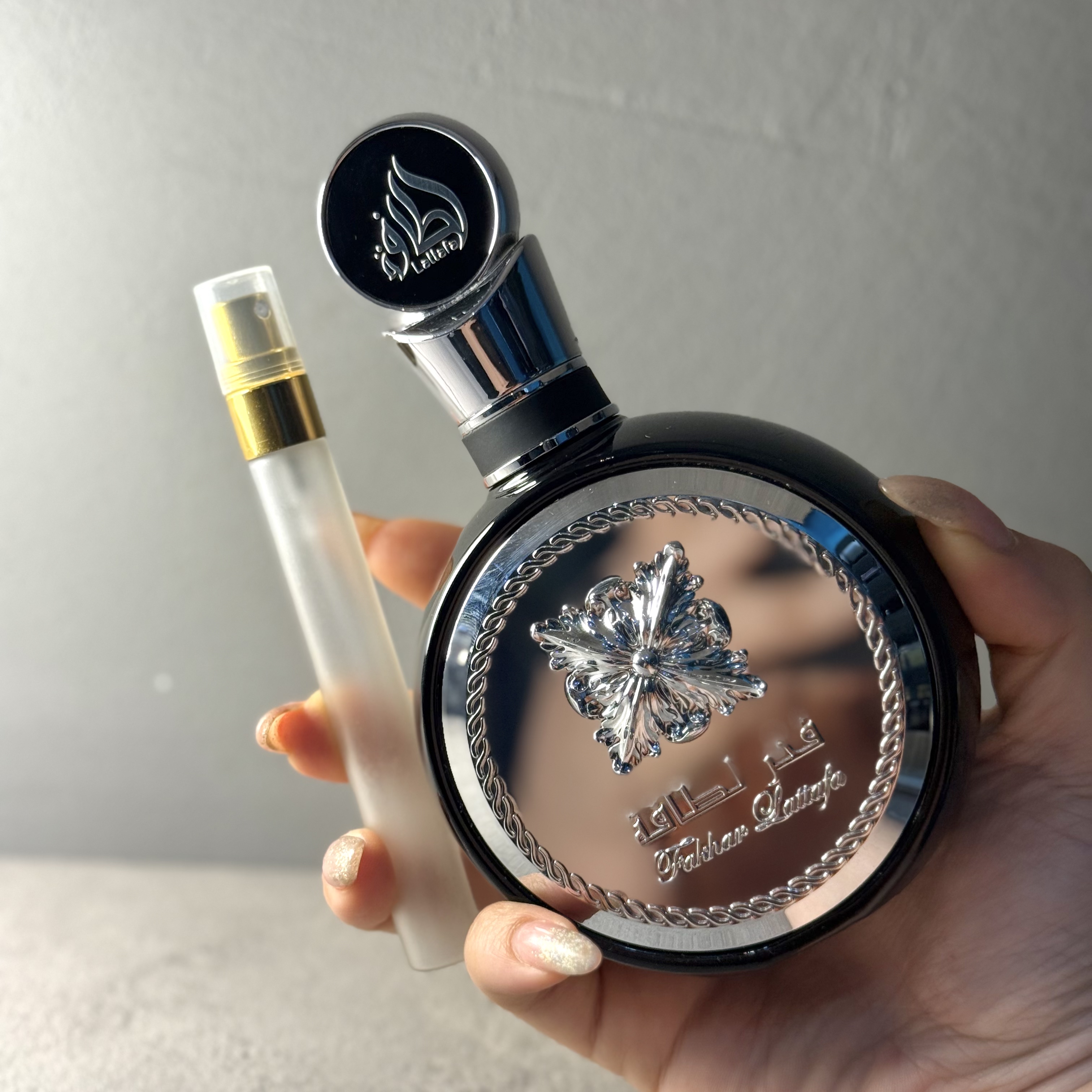 عطر / ادکلن اماراتی فخر سیلور شرکت لطافه (دکانت/آکبند)
