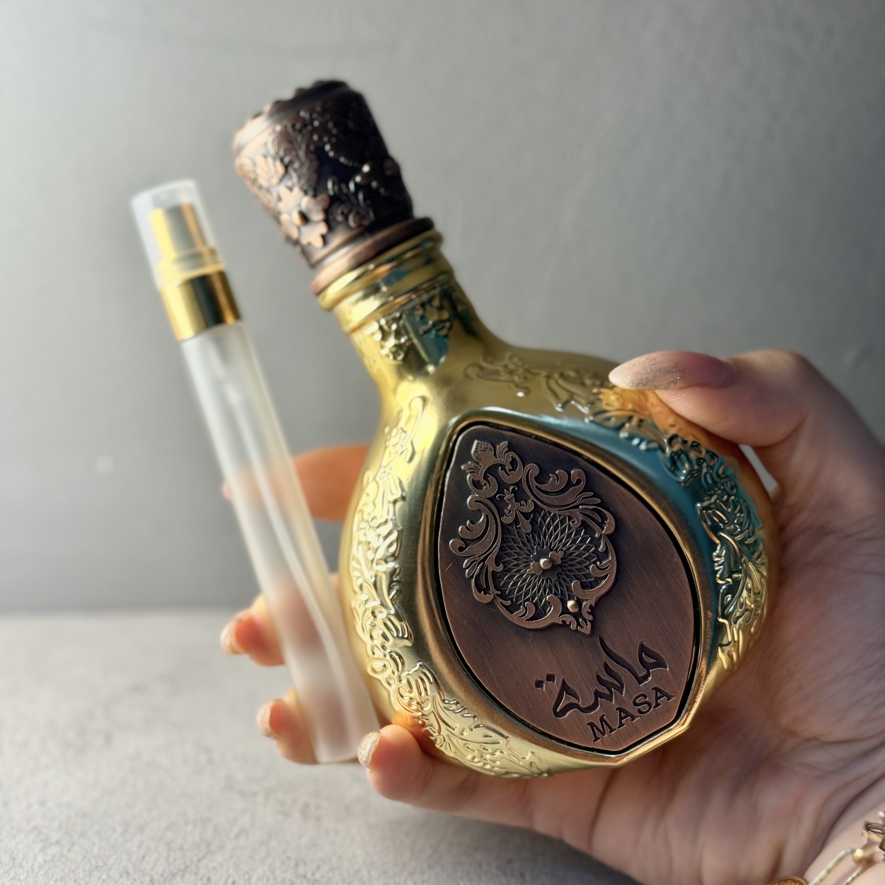 عطر / ادکلن اماراتی ماسه شرکت لطافه (دکانت/آکبند)