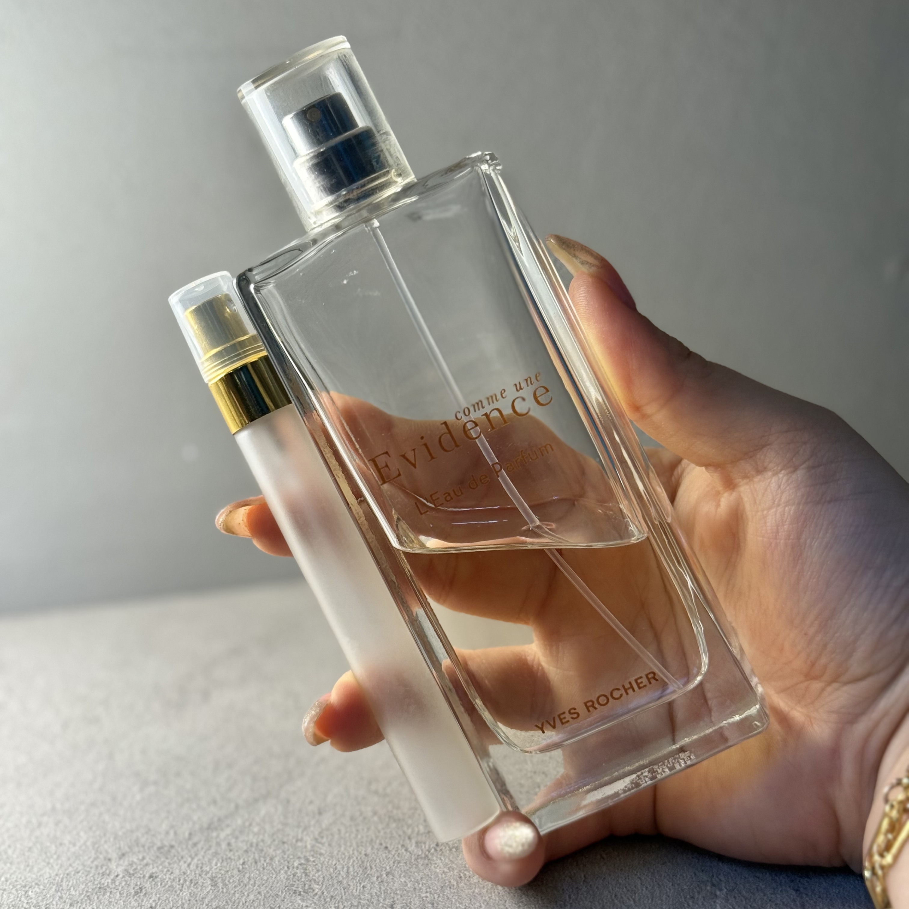 عطر / ادکلن اورجینال ایوروشه اویدنس قدیمی ( آکبند / دکانت )