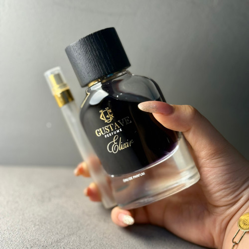 عطر / ادکلن اماراتی گوستاو الکسیر مشکی (دکانت/آکبند)