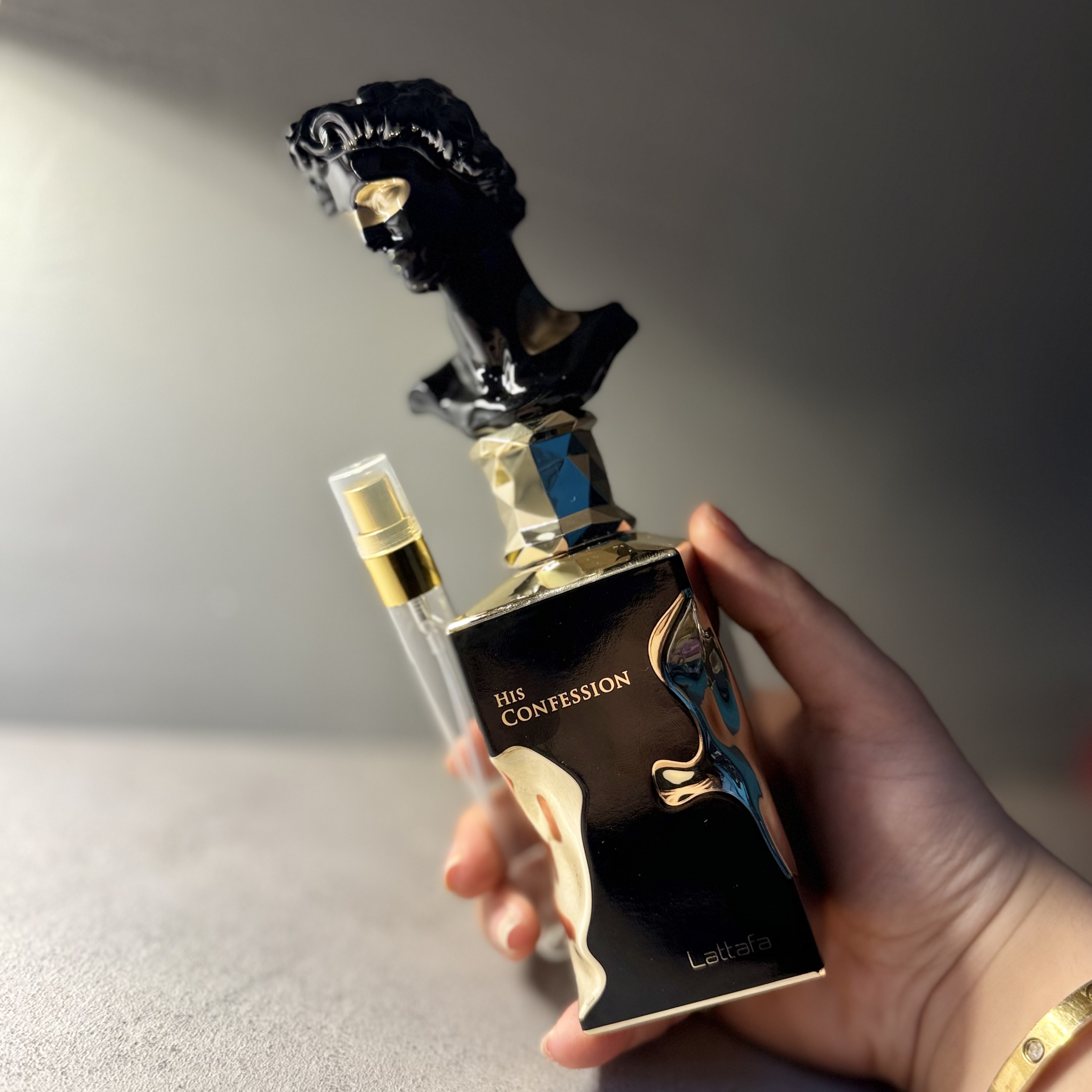 عطر / ادکلن اماراتی هیس کانفیشن شرکت لطافه (دکانت/آکبند)