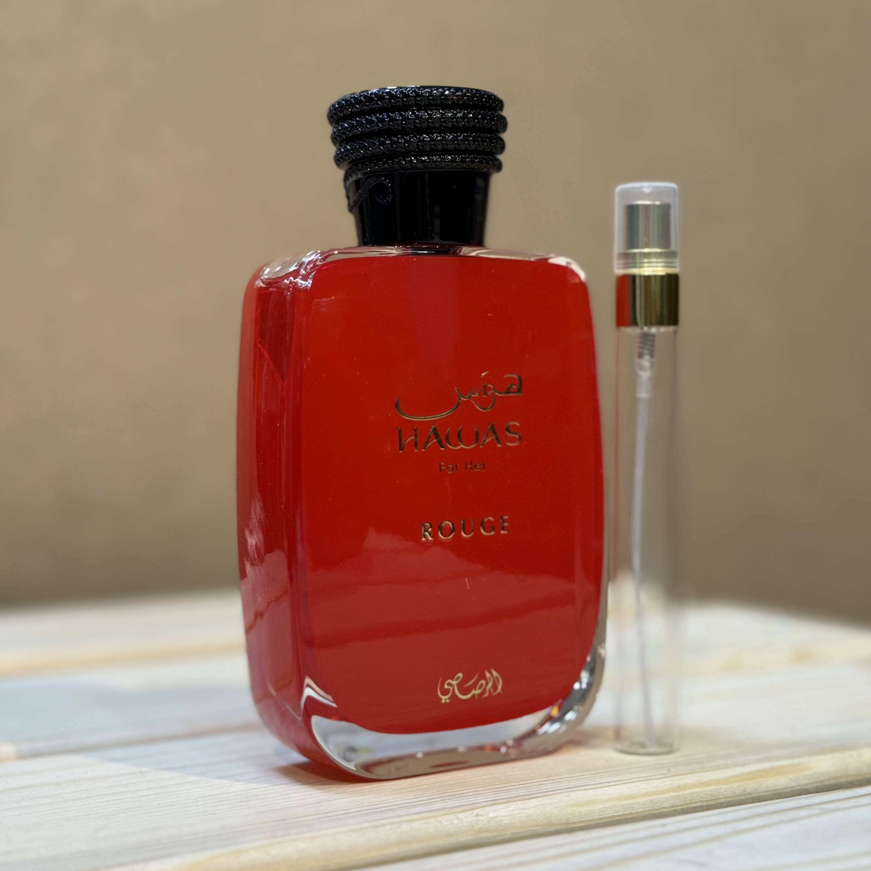 عطر / ادکلن اماراتی اورجینال هوس روژ یا رژ شرکت رصاصی